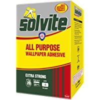 Solvite - Adhesivo para papel pintado (capacidad para 20 rollos)